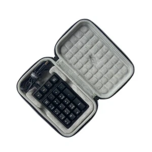 Black Portable Storage Carry Case Box For Leopold FC210TP PD Mechanical Numpad - Picture 1 of 8