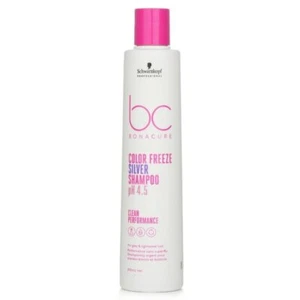 Schwarzkopf BC Bonacure pH 4.5 Color Freeze Silver Shampoo (For Grey & Lightened - Picture 1 of 3