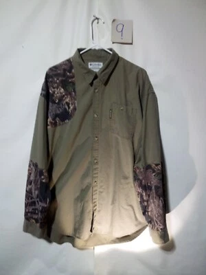 Columbia Right Handed Camo Shooting Shirt Mens 2XL Chest 55" Length 34 - Image 1 of 4
