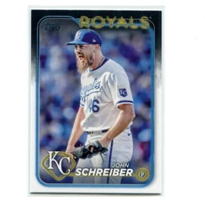 2024 Topps Update Series Baseball John Schreiber Base US60 Kansas City Royals - Bild 1 von 2