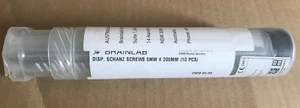 Tornillos Schanz desechables BRAINLAB 5 mm X 200 mm Qty (10) 54903 Hechos en Alemania - Imagen 1 de 3