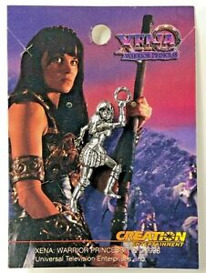 XENA Warrior Princess Figural Lapel Pin / Brooch - Lucy Lawless & Renee O'Connor