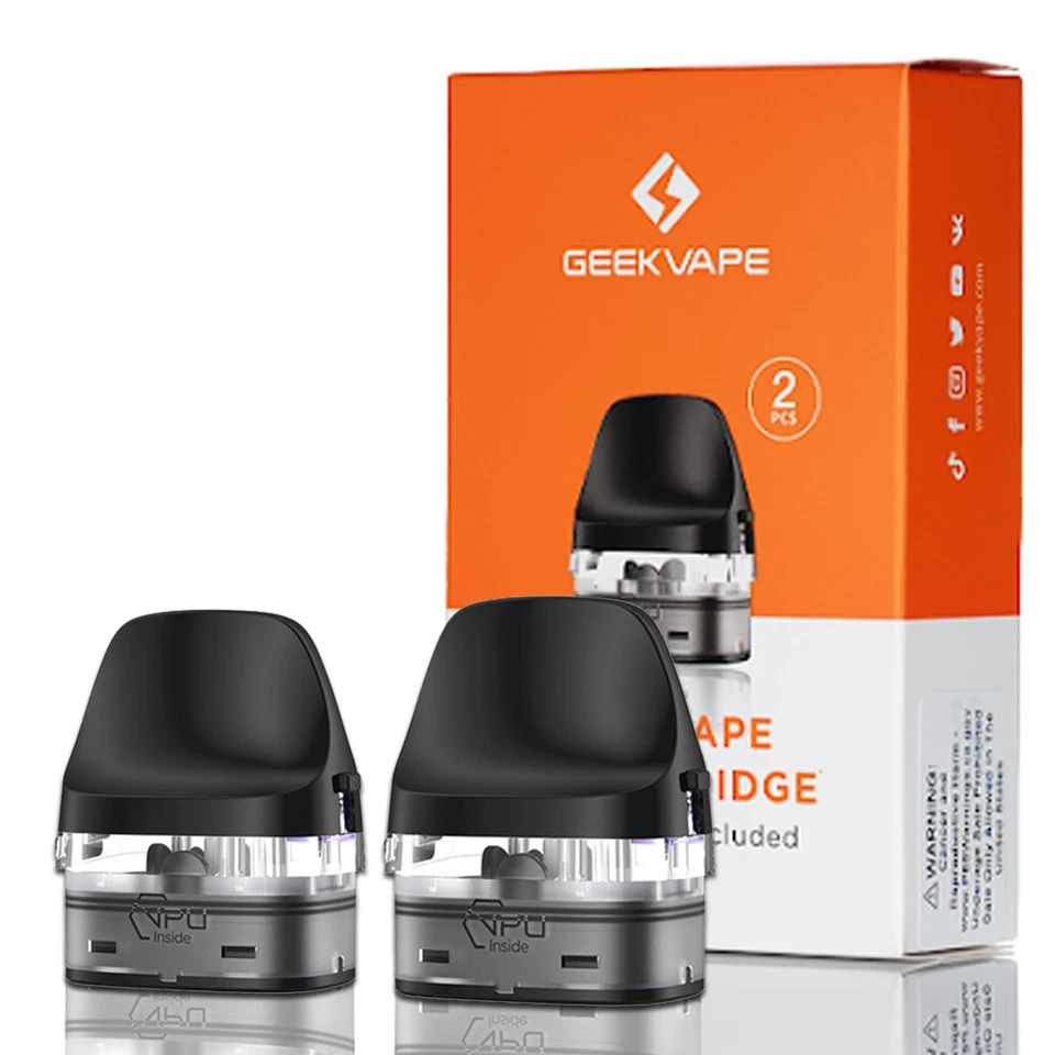 GEEKVAPE J Replacement Pod Cartridges (2 Pcs) - FREE POSTAGE ABOVE £10 MIX&MATCH