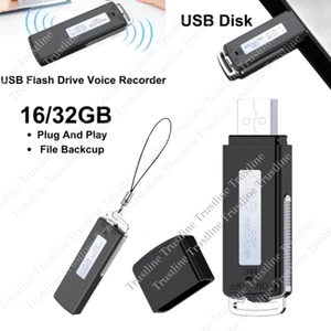BUG USB Voice Activated Recorder Digital Mini Audio Listening Device Dictaphone - Picture 1 of 16