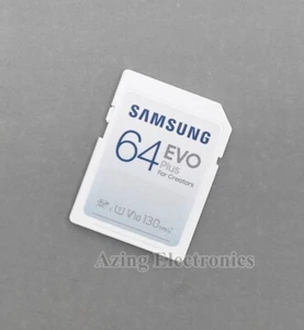 Samsung EVO Plus 64GB SDXC Full Size Memory Card Class 10 U1 MB-SC64K/AM - Picture 1 of 2