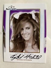 2018 BENCHWARMER HOT FOR TEACHER CRYSTAL MCCAHILL YEARBOOK AUTOGRAPH CARD