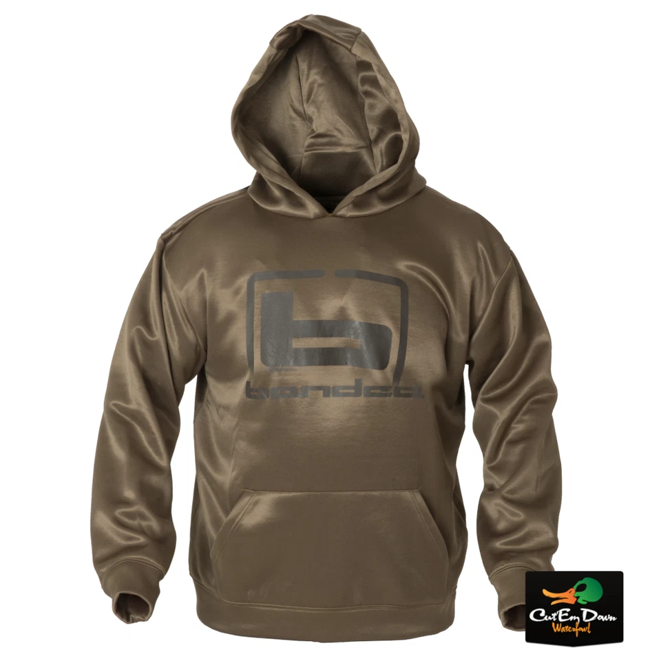 BANDED b LOGO HOODIE HOODED SWEATSHIRT SPANISH MOSS - B1050004 - - Image 1 of 1