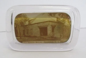 OLD SENATE HOUSE Kingston NY Paperweight circa 1900 - Picture 1 of 2