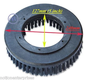 Cepillo de fregar universal de 10" (255 mm) para fregadora de pisos (sin brida) - Imagen 1 de 1