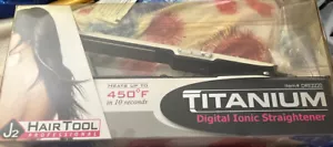 Is Titanium Ultra Thin Flat Iron Hair Straightener/Curl . 1" New - Picture 1 of 6