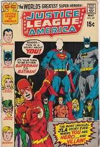 Justice League of America # 89 - Neal Adams cover 1970 - Picture 1 of 2