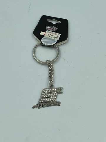 Nascar DRIVERS SELECT Kasey Kahne Automotive Racing Metal Keychain NEW Diamonds Cover