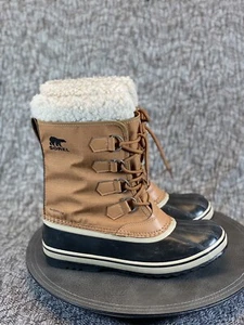 Sorel Winter Carnival Boots Women's size 9 Camel Brown - Picture 1 of 10