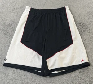 Air Jordan Basketball Shorts Herren 3XL JumpMan weiß Kordelzug glänzend Logo - Bild 1 von 11