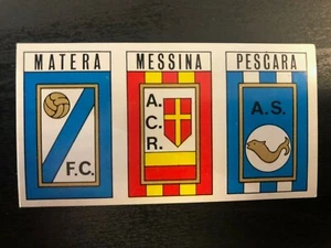 FIGURINA CALCIATORI PANINI 1970/71 MATERA/MESSINA/PESCARA NUOVE DA BUSTINA - Picture 1 of 2
