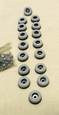 New 16 Magic Sliders 3/4" Plastic Glide 20mm Glides With Screws Smooth Move - Image 1 of 4