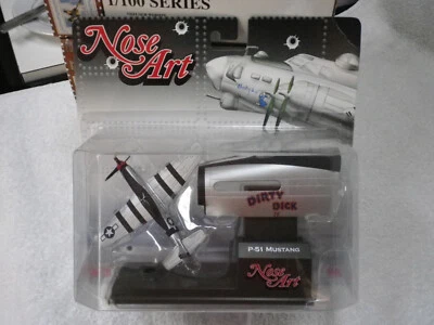 2004 Corgi Nose Art P-51 Mustang Dirty Dick Die Cast Fighter Plane CS90424 - Image 1 of 4