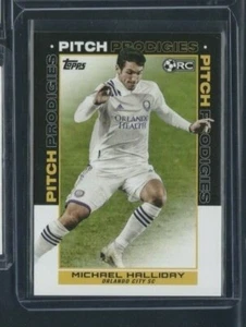 2021 Topps Major League Soccer MLS Pitch Prodigies Rookie # 199 Michael Halliday - Picture 1 of 1