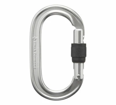 Black Diamond Karabiner Oval Keylock Screwgate