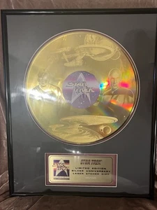 Star Trek Captain Kirk U.S.S. Enterprise Ltd Ed SILVER ANNIVERSARY Laser Disc 91 - Picture 1 of 24