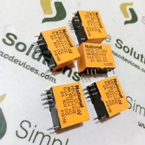 20PCS LOT- National HB2E-DC24V Relays 0.5A/125VAC/2A/30VDC- NEW Open BOX - Picture 1 of 4