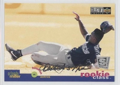 1995 Collector's Choice Special Edition Rookie Class Silver Orlando Miller #17 - Image 1 of 2