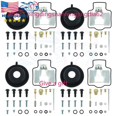 4X Kit de reparación de carburadores para Kawasaki ZX1100 C ZX11 ZX1200C ZZR1200 juego de reconstrucción - EE. UU. Nuevo Foto 1 de 4