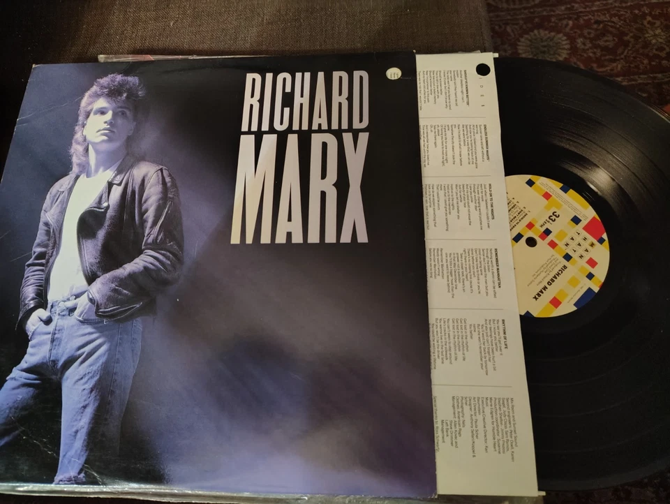 RICHARD MARX s/t LP MANHATTAN RECORDS Soft Pop Rock - Image 1 of 1