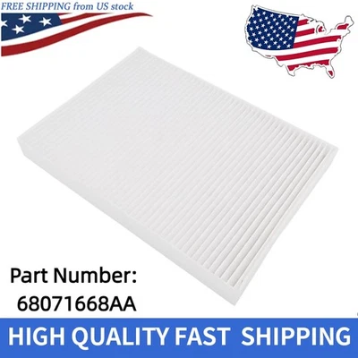 Cabin AC Fresh Air FIlter For 2011-2021 Dodge Challenger Charger Chrysler 300 - Image 1 of 2