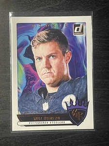 2025 DONRUSS WILL HOWARD RC GRIDIRON KINGS #RGK-WHD PITTSBURGH STEELERS OHIO ST. - Picture 1 of 2