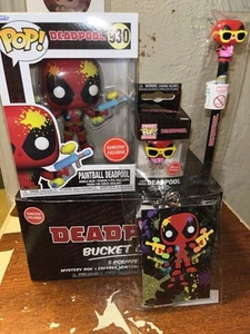 Deadpool FUNKO Bucket List Mystery Box OPENED Read Desc (Dead Pool 930) - Picture 1 of 15