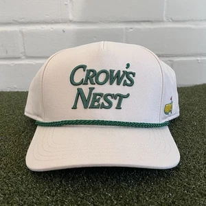 2025 Masters Golfturnier Elfenbein Krähennest Mütze Augusta National Neu mit Etikett - Bild 1 von 7