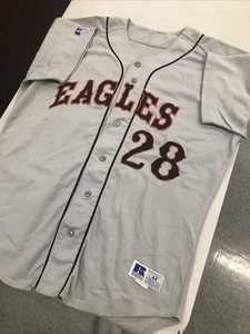 Camiseta de béisbol de colección Russell Athletic Eagles para hombre talla 44 punto cosido años 90 patín - Imagen 1 de 9