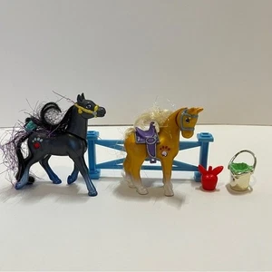 VTG 90s Kenner Littlest Pet Shop Sparkling Ponies Sky Blaze Mystic Pony Horse - Picture 1 of 12