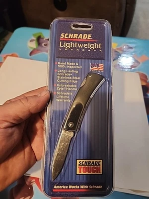 Navaja de Bolsillo Schrade Ligera Bloqueo Trasero SP2 CP Raider Hecha en EE. UU. Nueva Acero Foto 1 de 4