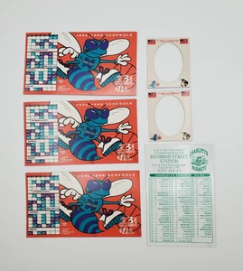 Magnet Schedule Vintage Charlotte Hornets NBA Basketball 1998 1999 1993 1994 - Picture 1 of 6