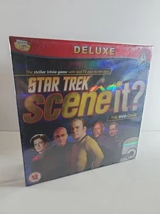 STAR TREK (Deluxe) - Scene It? Interactive DVD Board Game New & Sealed - Picture 1 of 3