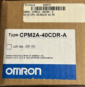 OMRON PLC CPM2A-40CDR-A, Controlador Programable, 40 E/S, NUEVO - Imagen 1 de 5