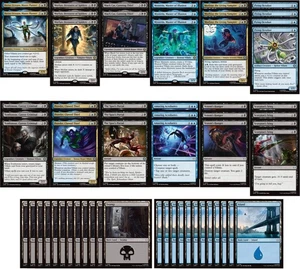 Mazzo Spider Man Magic the Gathering - Controllo Dimir Villains - MTG - 60 carte! - Foto 1 di 1