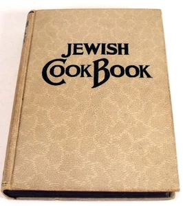 1926 Jewish Cook Book Florence Kreisler Greenbaum 6th Edition Rare Hard to Find - Picture 1 of 9