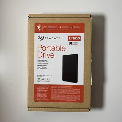 Seagate Portable HDD 2TB hard drive  - Image 1 of 3