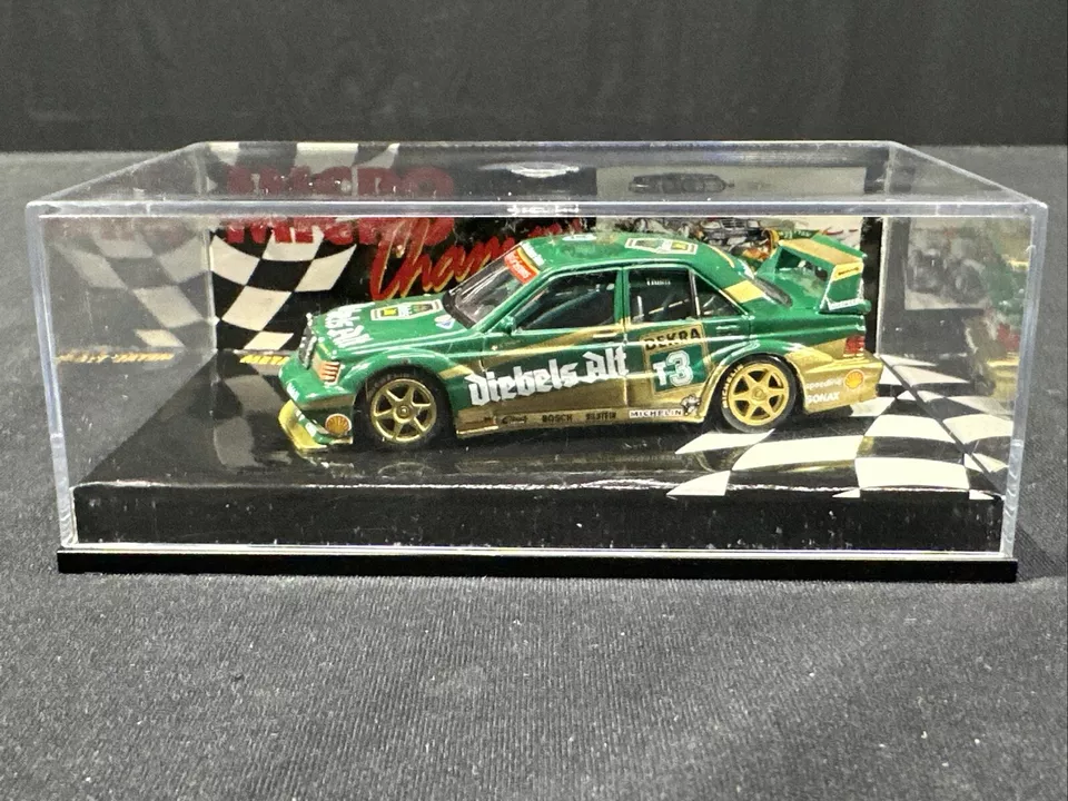Minichamps Mercedes Benz 190 E Evo 2 Diebels #T3 DTM 1993 Diecast Car 1:64 Scale - Image 1 of 4