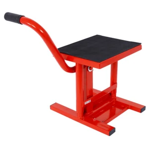 Dirt Bike Stands Lifts Jack Stand Steel Lift 11"-16.5" Adjustable Height 330 LBS - Picture 1 of 11