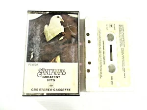 Santanas Greatest Hits Cassette Tape 1974 CBS PC4529 Tested - Picture 1 of 6