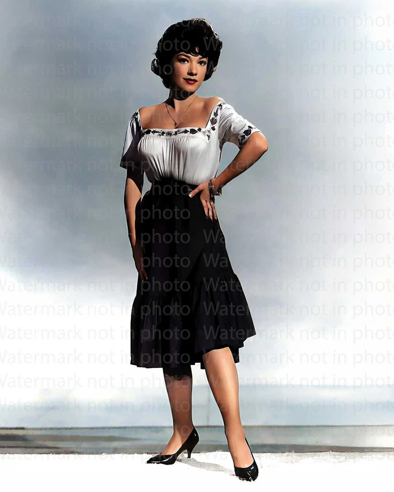 Foto 609 de Anne Baxter 8x10 COLOR RARO REMASTERIZADA Foto 1 de 1