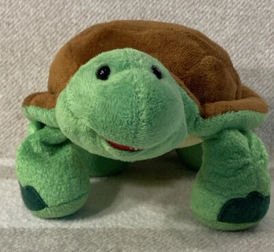 GANZ Webkinz Turtle 8.5” Plush Toy Stuffed Animal No Code Green Brown Shell - Image 1 of 4