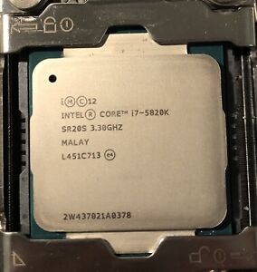 Intel Core i7-5820K 3.3GHz SR20S LGA 2011-v3 Six Core CPU Processor