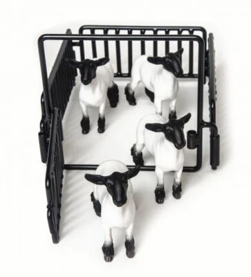 Little Buster Toys 1:16 Black Hog/Lamb/Goat Stall 200811 Foto 1 de 3