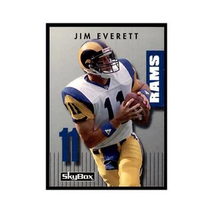 SkyBox Primetime Jim Everett Rams 1992 #043 - Foto 1 di 3