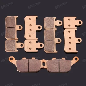 Nuevas pastillas de freno delanteras traseras metálicas para motocicleta aptas para Yamaha YZF-R1 2007-2014 - Imagen 1 de 13